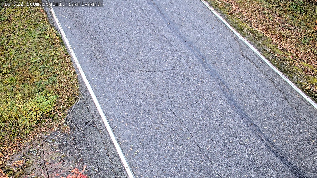 Weather Camera Image Väg 843 Suomussalmi, Saarivaara, Suomussalmi, Kainuu