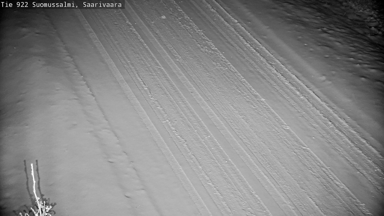 Weather Camera Image Väg 843 Suomussalmi, Saarivaara, Suomussalmi, Kainuu