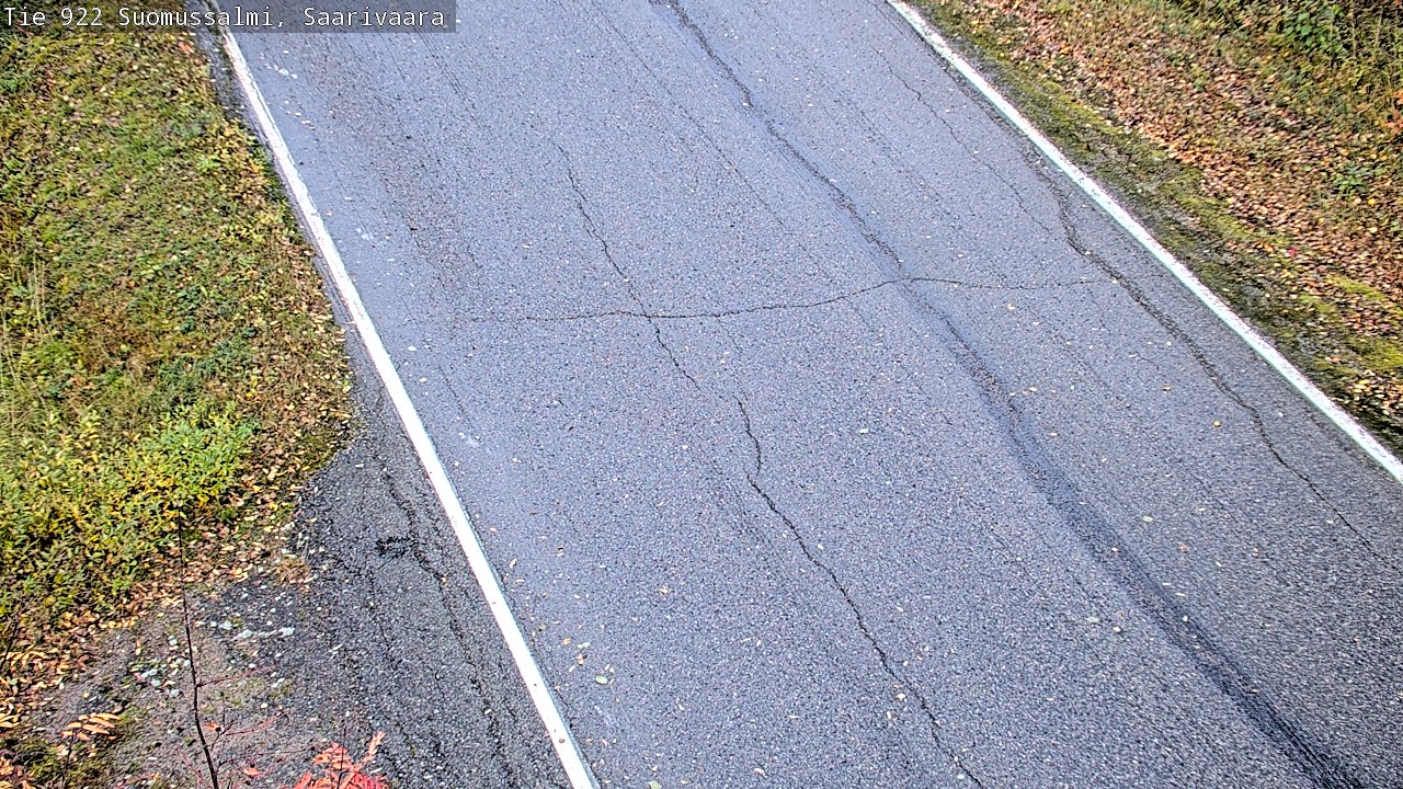 Weather Camera Image Road 950 843 Suomussalmi, Saarivaara, Suomussalmi, Kainuu