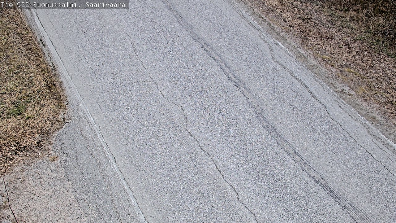 Weather Camera Image Road 950 843 Suomussalmi, Saarivaara, Suomussalmi, Kainuu