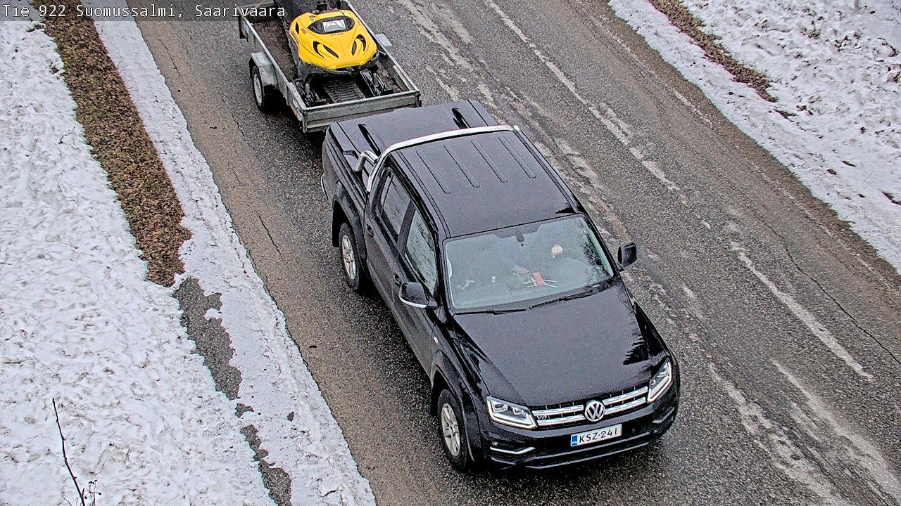 Kelikamerat Kuva Tie 843 Suomussalmi, Saarivaara, Suomussalmi, Kainuu