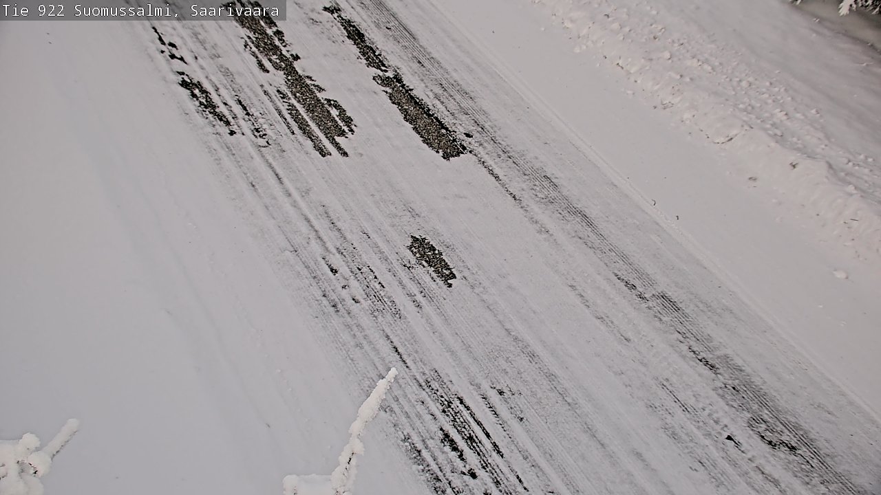 Weather Camera Image Road 950 843 Suomussalmi, Saarivaara, Suomussalmi, Kainuu