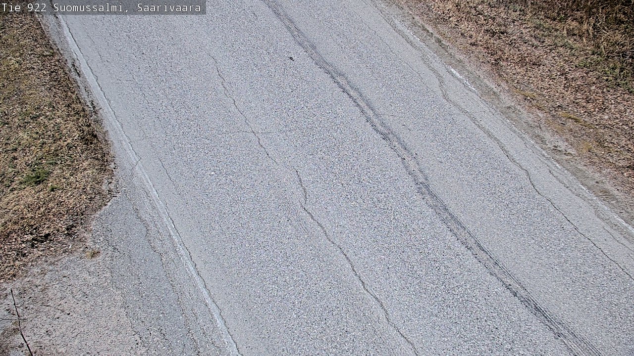 Weather Camera Image Road 950 843 Suomussalmi, Saarivaara, Suomussalmi, Kainuu