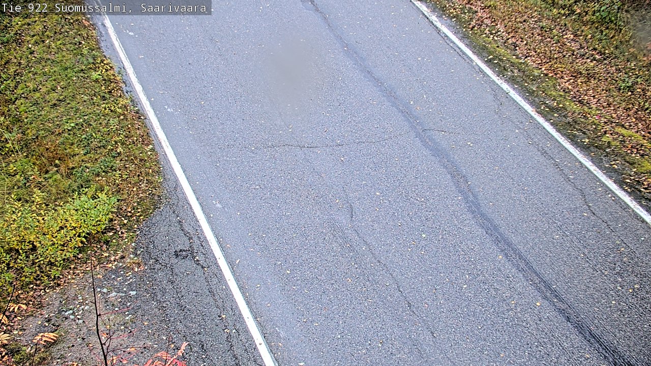 Weather Camera Image Väg 843 Suomussalmi, Saarivaara, Suomussalmi, Kainuu