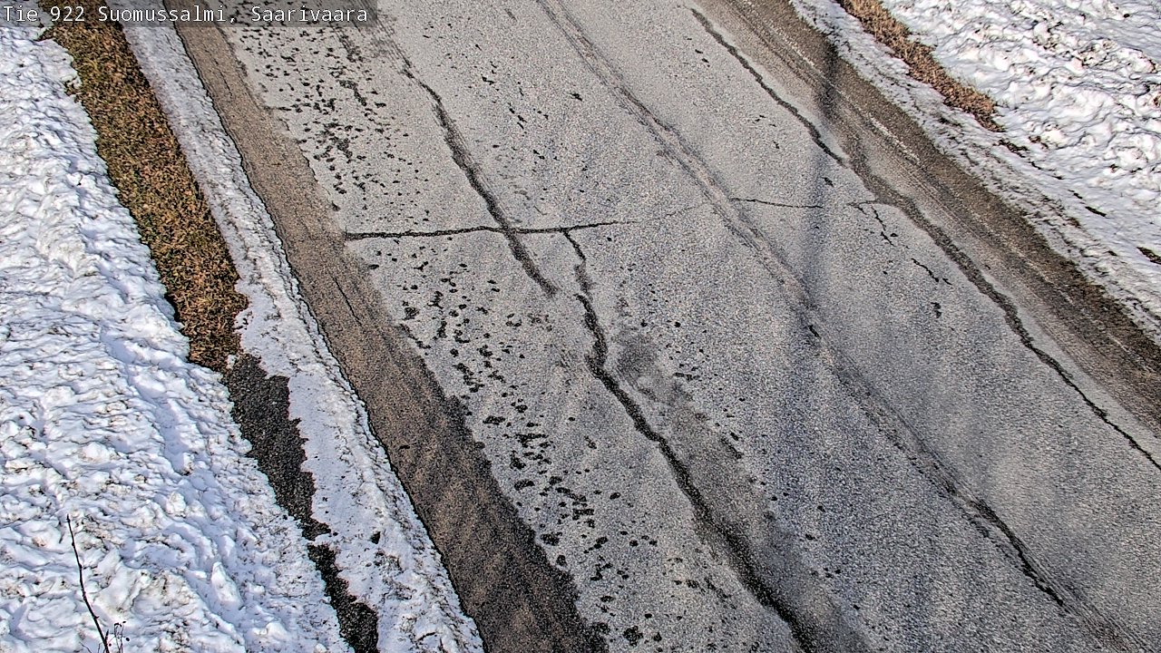Weather Camera Image Road 950 843 Suomussalmi, Saarivaara, Suomussalmi, Kainuu
