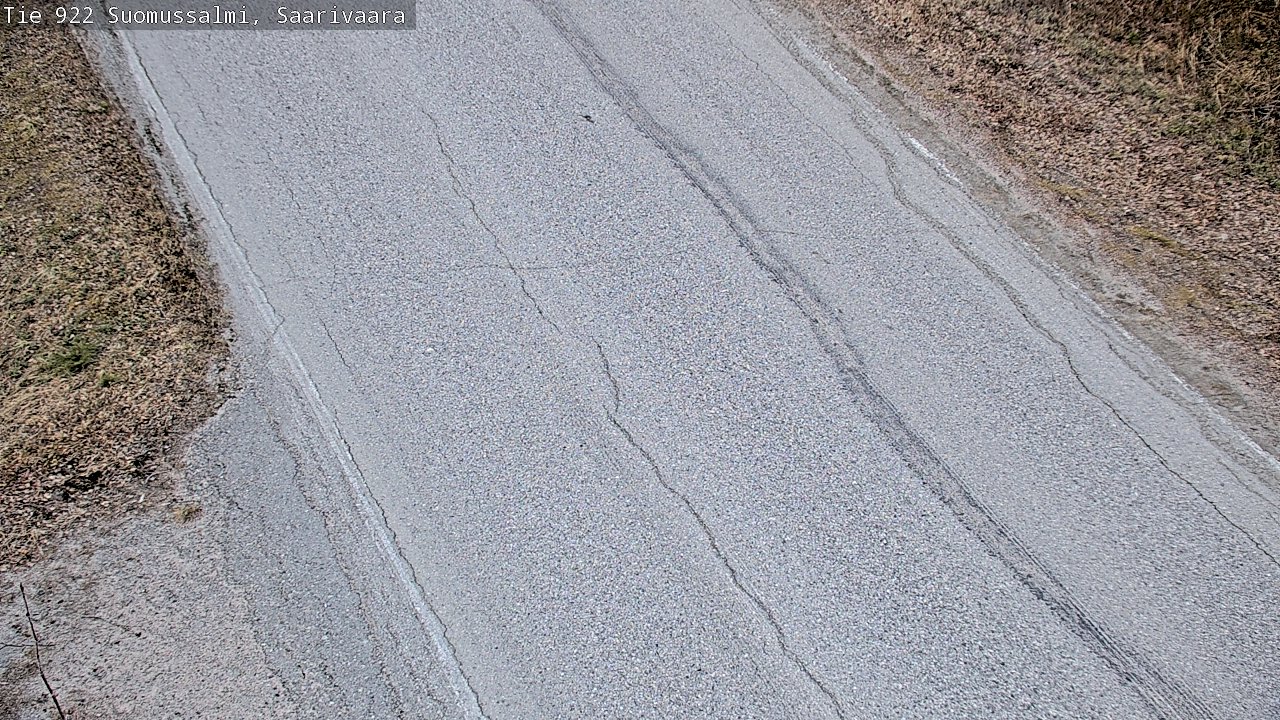 Weather Camera Image Road 950 843 Suomussalmi, Saarivaara, Suomussalmi, Kainuu