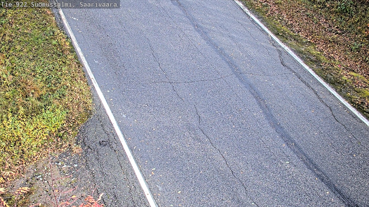 Weather Camera Image Väg 843 Suomussalmi, Saarivaara, Suomussalmi, Kainuu