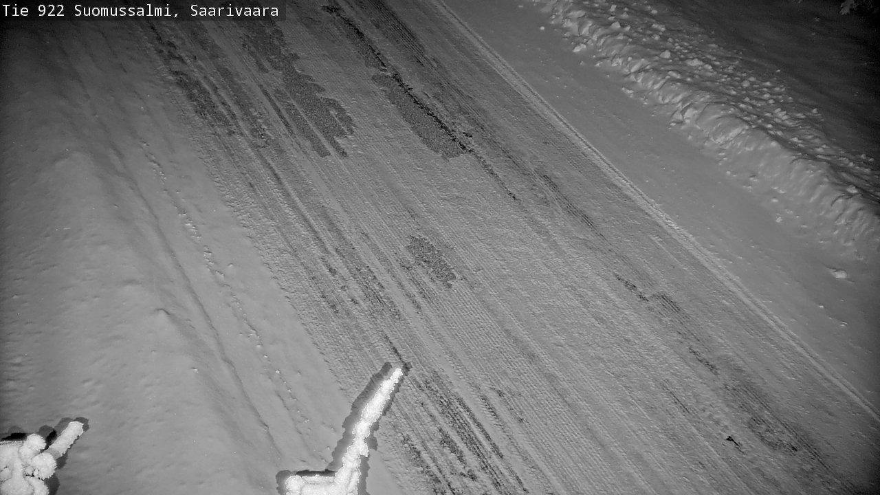 Weather Camera Image Road 950 843 Suomussalmi, Saarivaara, Suomussalmi, Kainuu