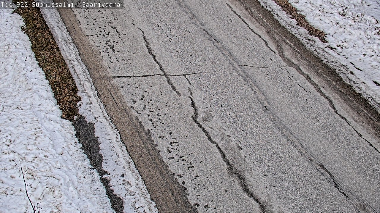 Weather Camera Image Road 950 843 Suomussalmi, Saarivaara, Suomussalmi, Kainuu