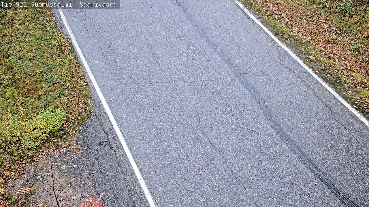 Weather Camera Image Väg 843 Suomussalmi, Saarivaara, Suomussalmi, Kainuu