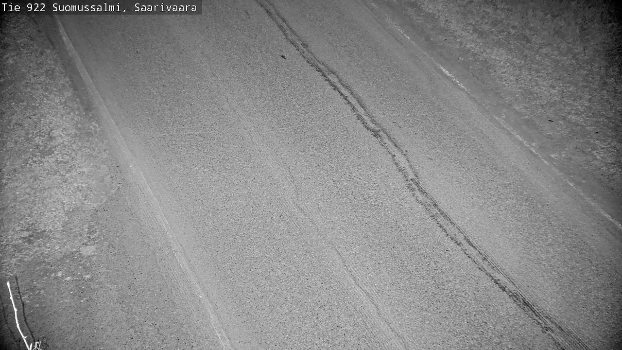 Weather Camera Image Road 950 843 Suomussalmi, Saarivaara, Suomussalmi, Kainuu