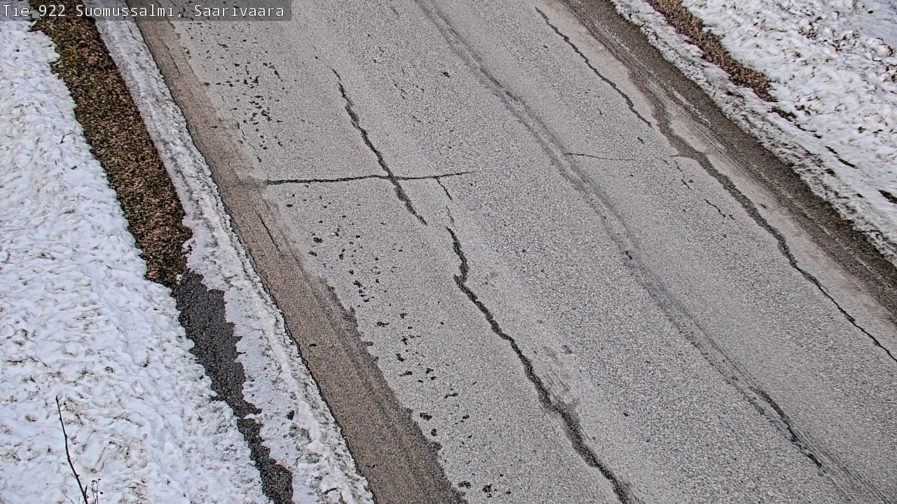 Weather Camera Image Road 950 843 Suomussalmi, Saarivaara, Suomussalmi, Kainuu