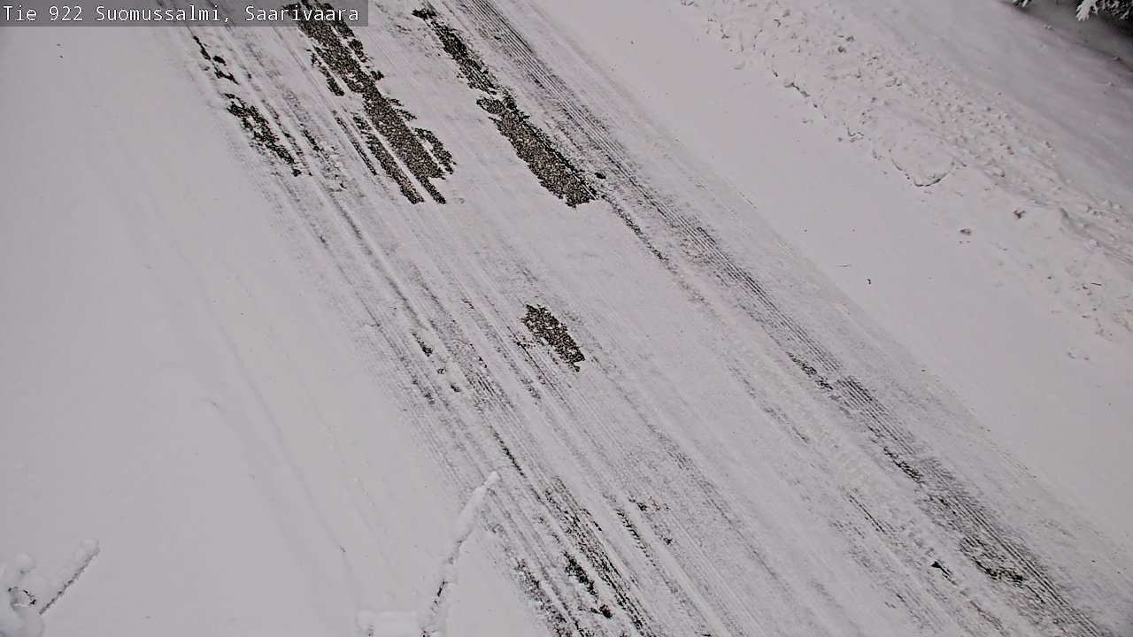 Weather Camera Image Road 950 843 Suomussalmi, Saarivaara, Suomussalmi, Kainuu