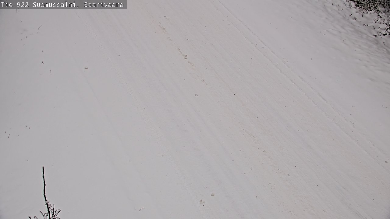 Weather Camera Image Väg 843 Suomussalmi, Saarivaara, Suomussalmi, Kainuu