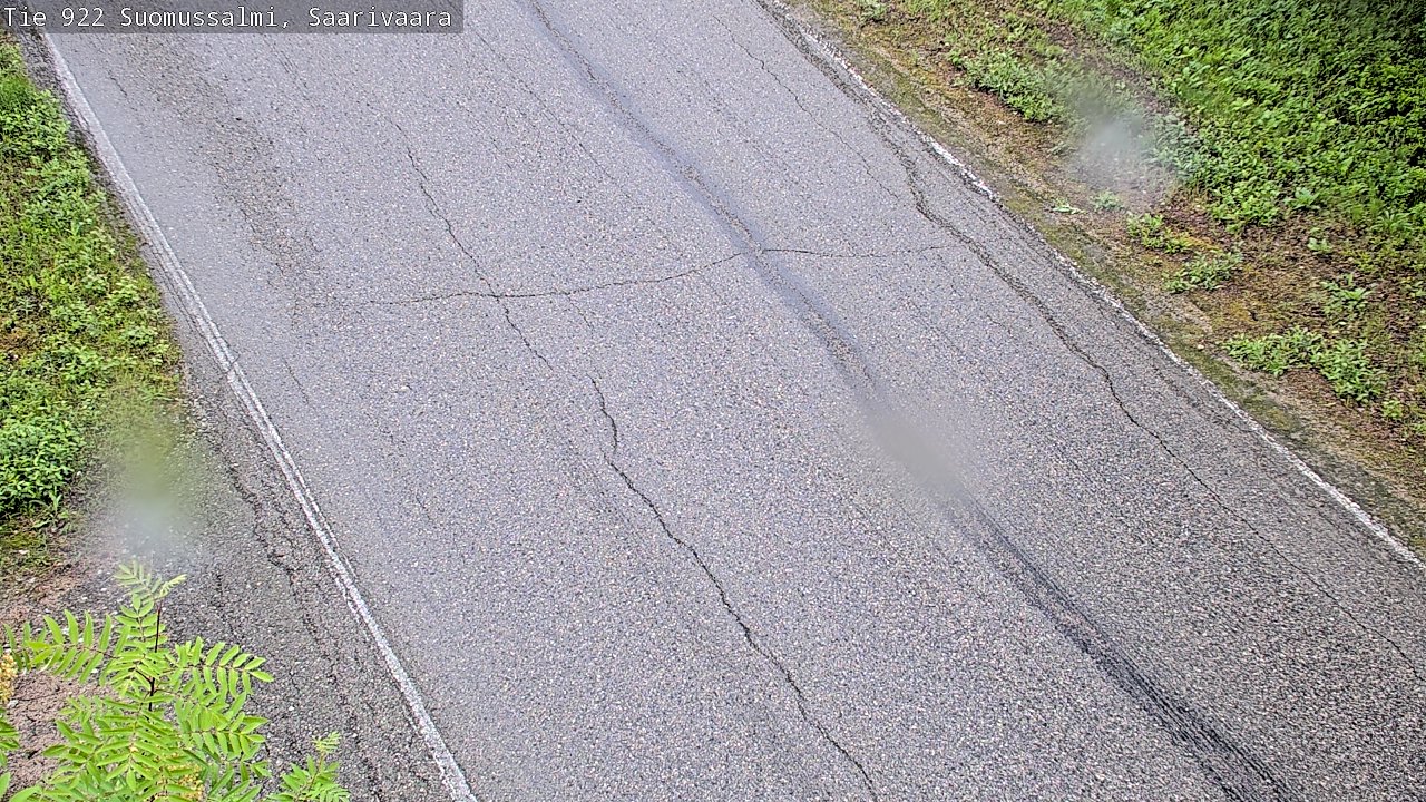 Weather Camera Image Väg 843 Suomussalmi, Saarivaara, Suomussalmi, Kainuu