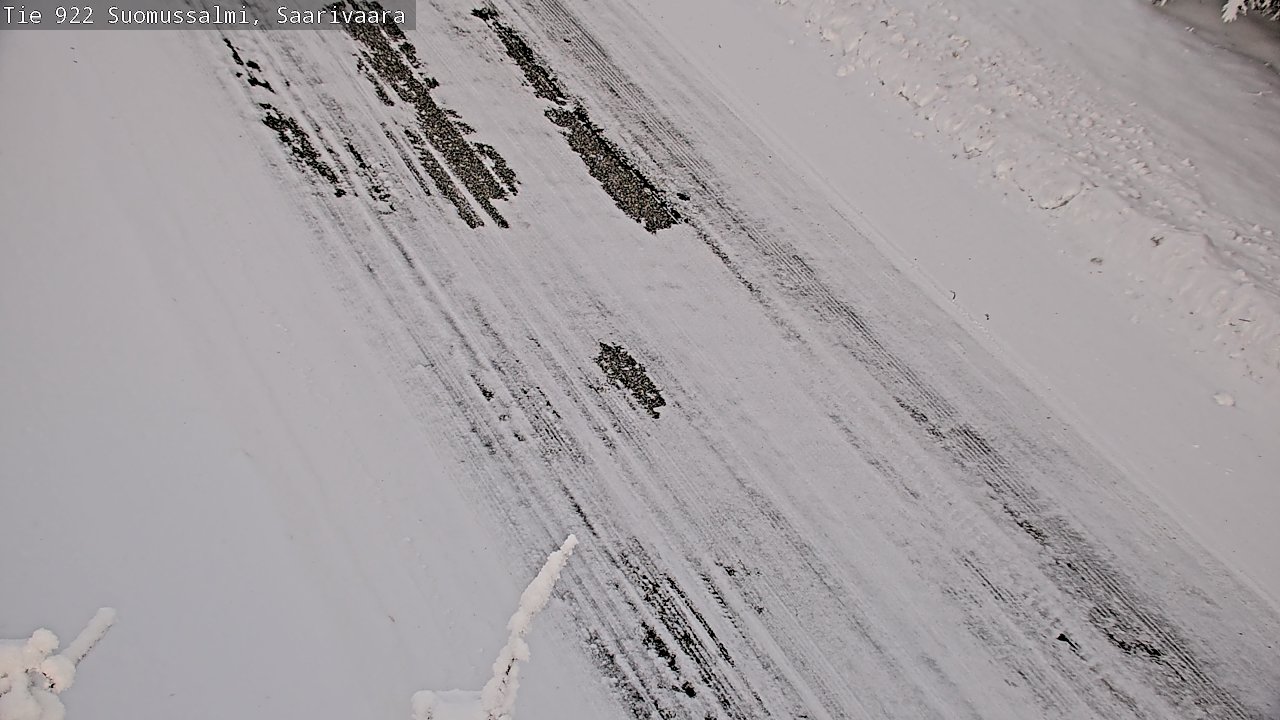 Weather Camera Image Road 950 843 Suomussalmi, Saarivaara, Suomussalmi, Kainuu