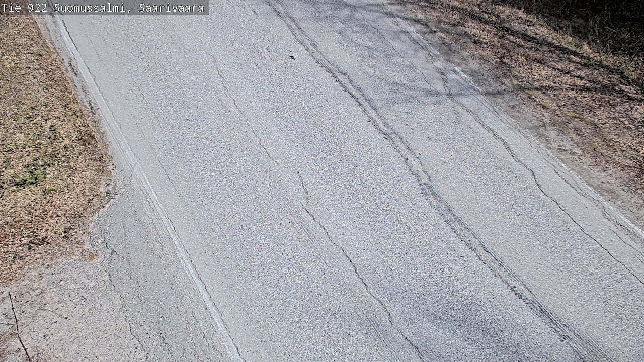 Weather Camera Image Road 950 843 Suomussalmi, Saarivaara, Suomussalmi, Kainuu