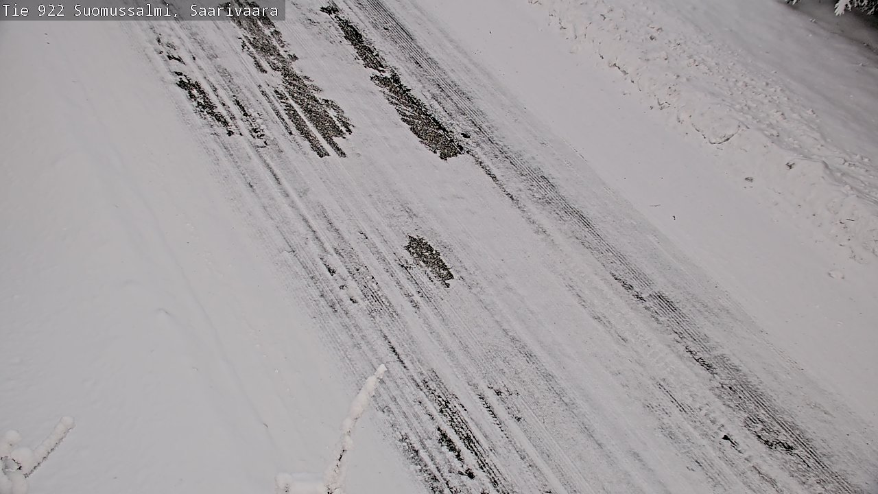 Weather Camera Image Road 950 843 Suomussalmi, Saarivaara, Suomussalmi, Kainuu