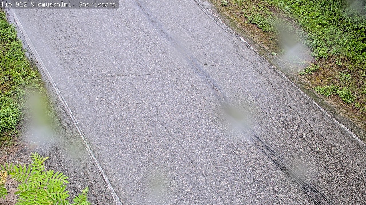 Weather Camera Image Väg 843 Suomussalmi, Saarivaara, Suomussalmi, Kainuu