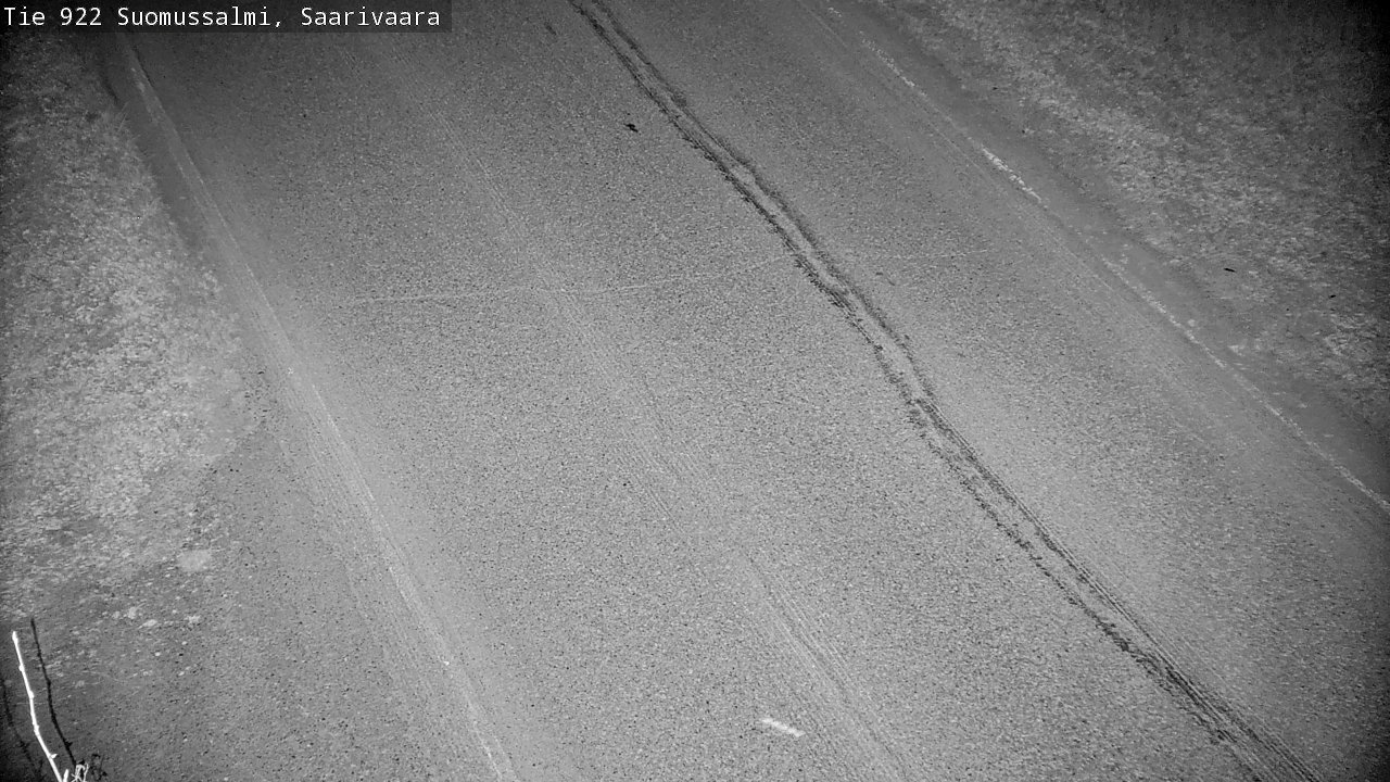 Weather Camera Image Road 950 843 Suomussalmi, Saarivaara, Suomussalmi, Kainuu