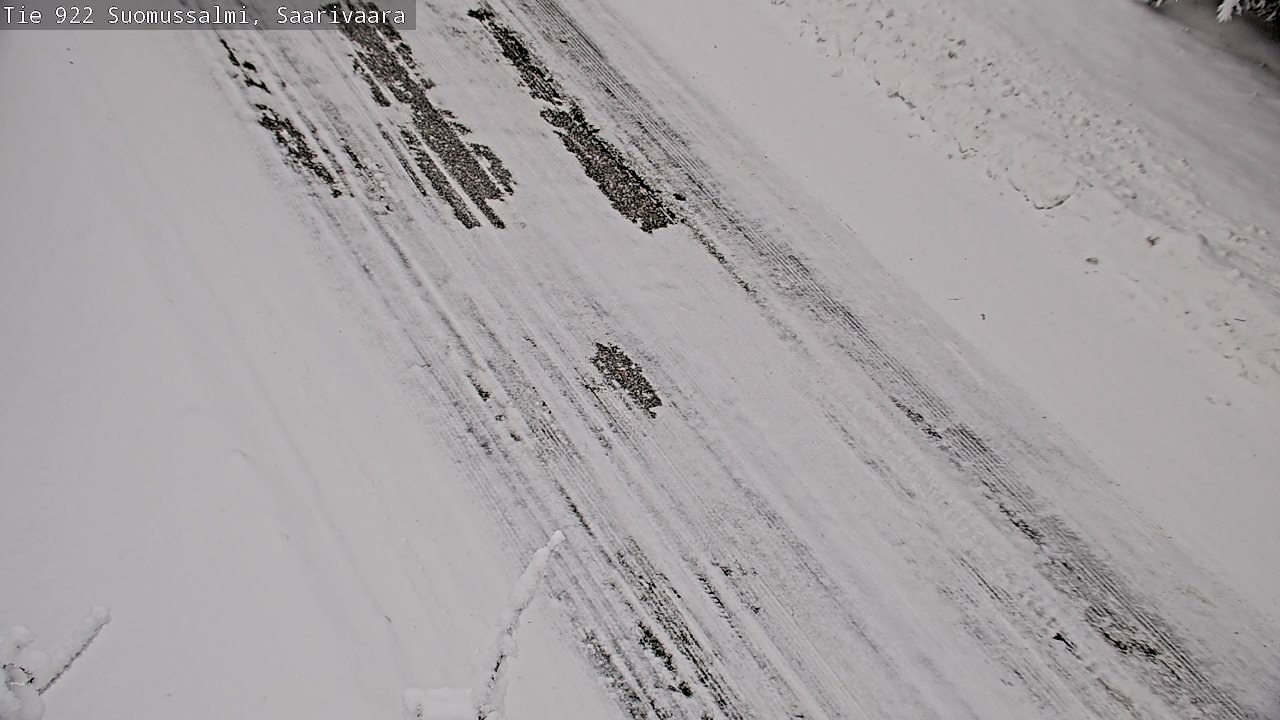 Weather Camera Image Road 950 843 Suomussalmi, Saarivaara, Suomussalmi, Kainuu