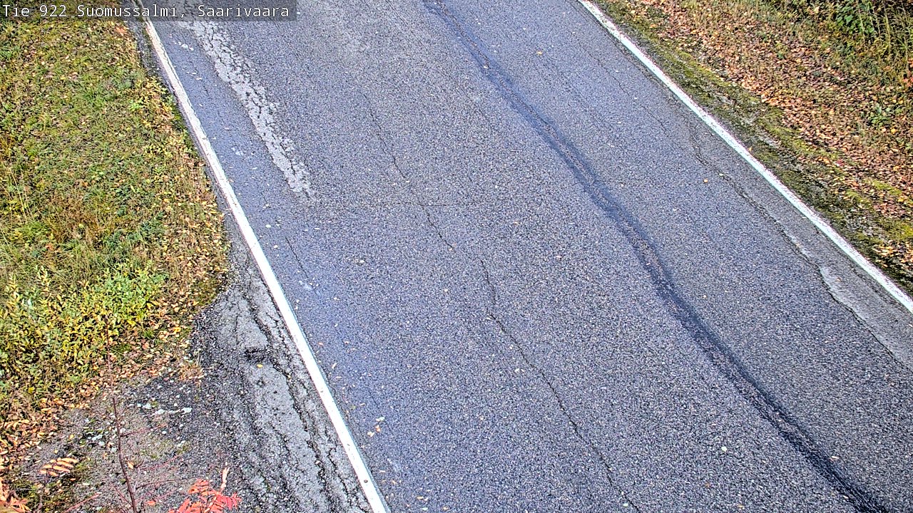 Weather Camera Image Road 950 843 Suomussalmi, Saarivaara, Suomussalmi, Kainuu