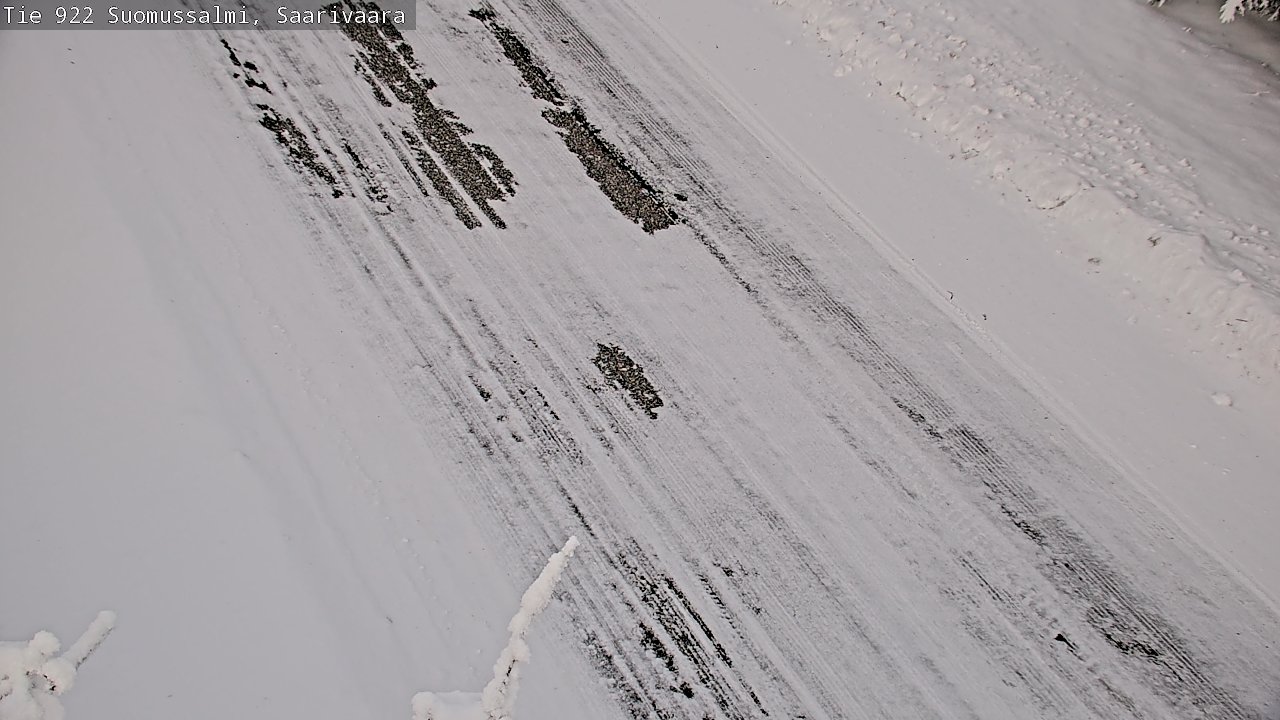 Weather Camera Image Road 950 843 Suomussalmi, Saarivaara, Suomussalmi, Kainuu