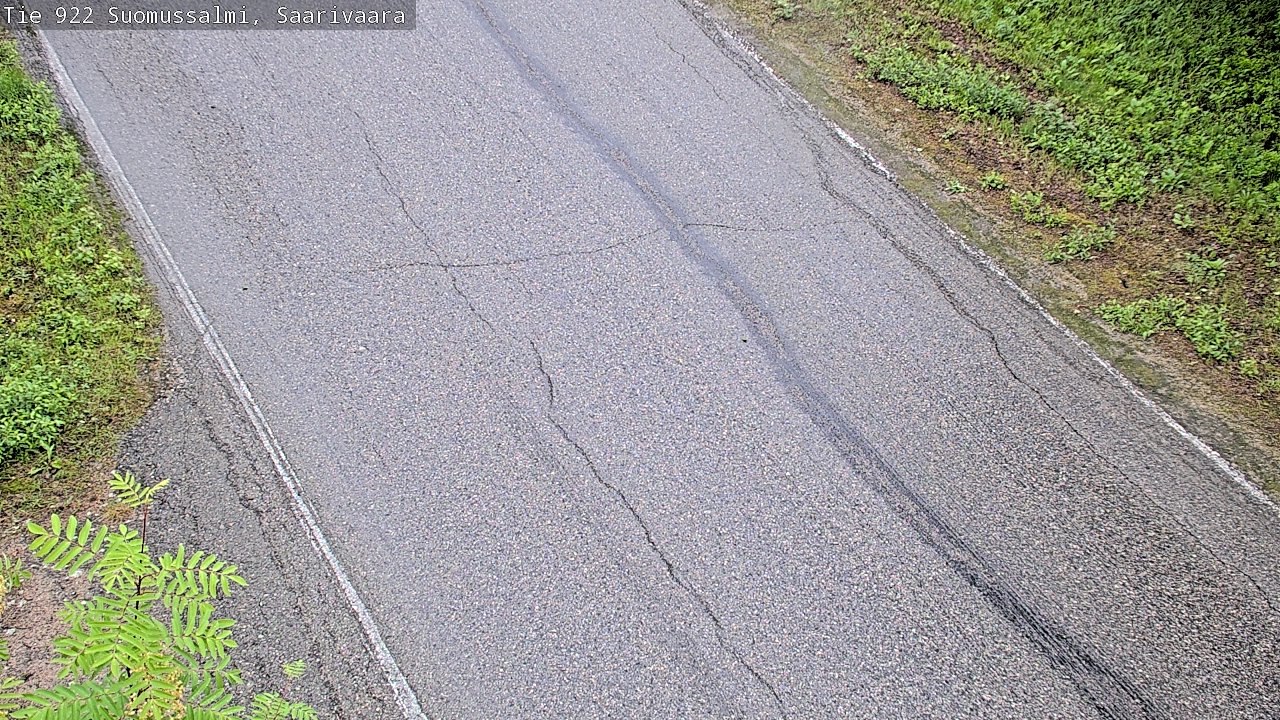 Weather Camera Image Väg 843 Suomussalmi, Saarivaara, Suomussalmi, Kainuu