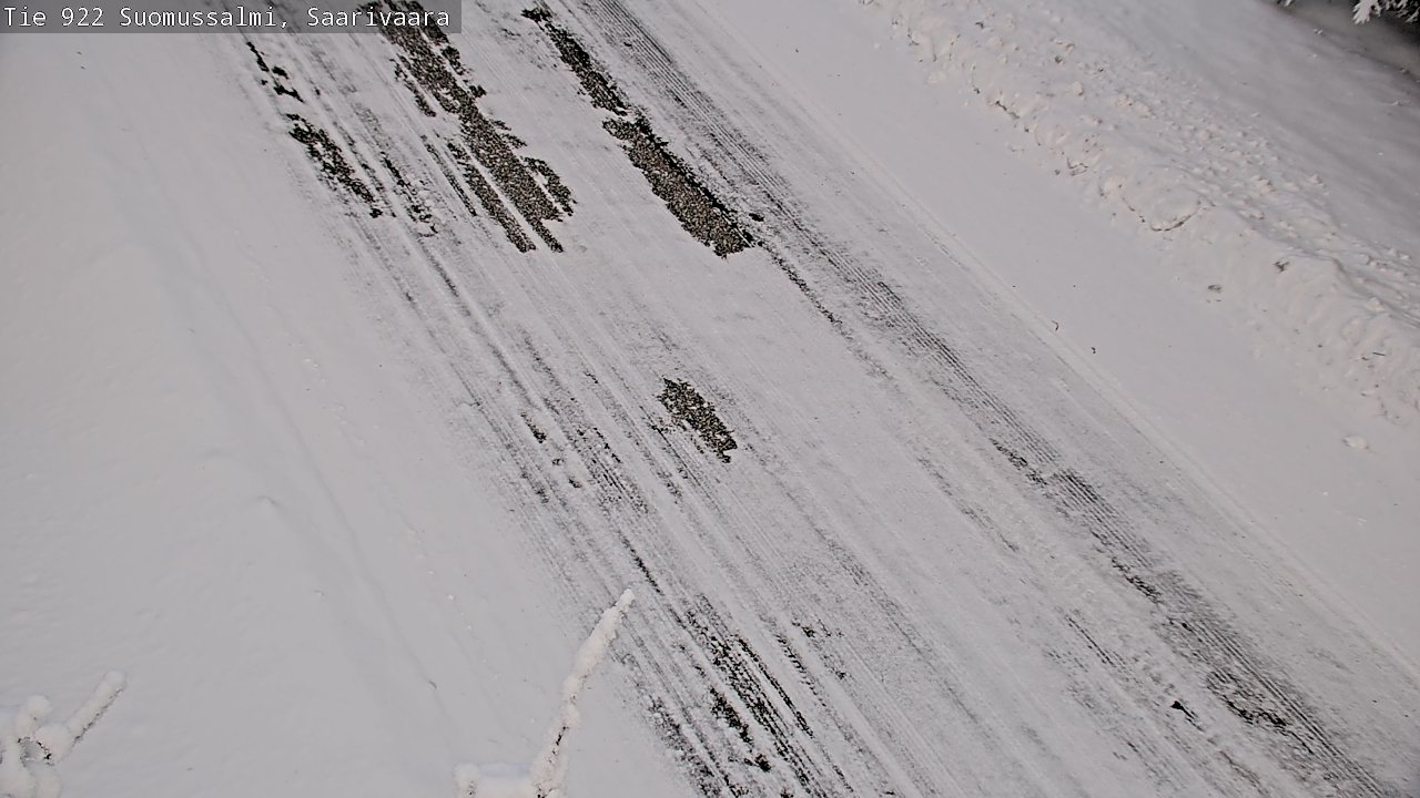 Weather Camera Image Road 950 843 Suomussalmi, Saarivaara, Suomussalmi, Kainuu