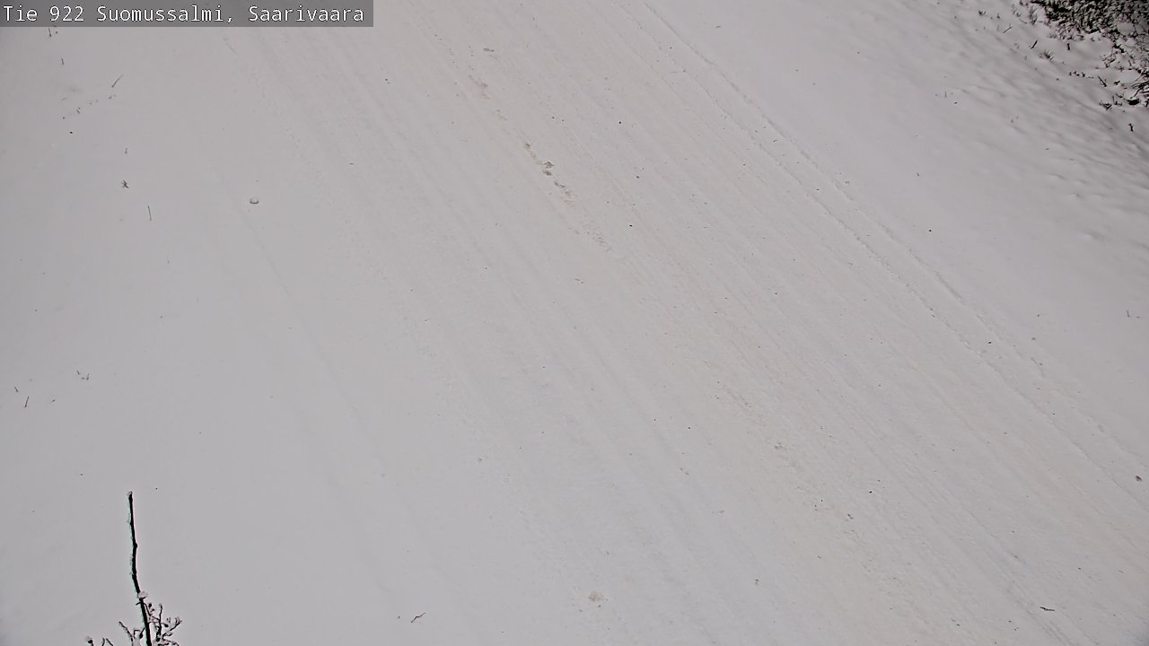 Weather Camera Image Väg 843 Suomussalmi, Saarivaara, Suomussalmi, Kainuu