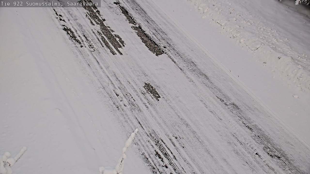 Weather Camera Image Road 950 843 Suomussalmi, Saarivaara, Suomussalmi, Kainuu
