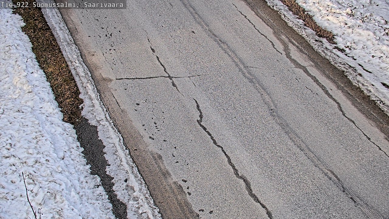 Weather Camera Image Road 950 843 Suomussalmi, Saarivaara, Suomussalmi, Kainuu