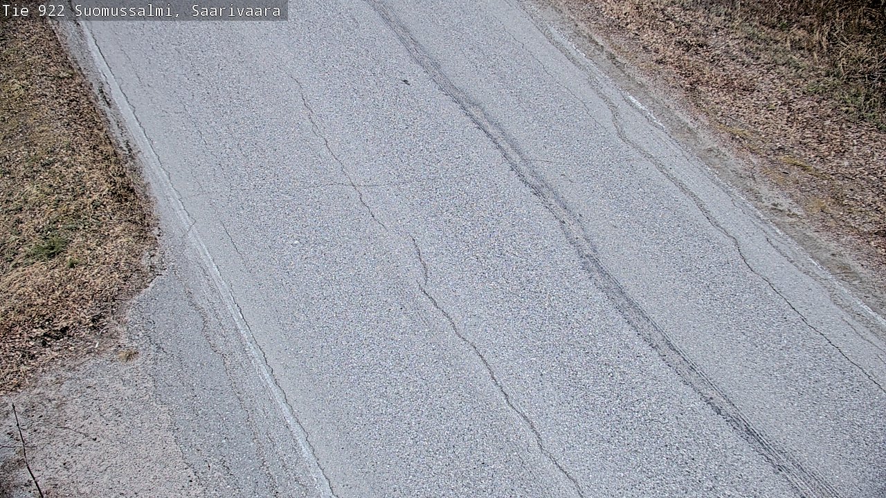 Weather Camera Image Road 950 843 Suomussalmi, Saarivaara, Suomussalmi, Kainuu
