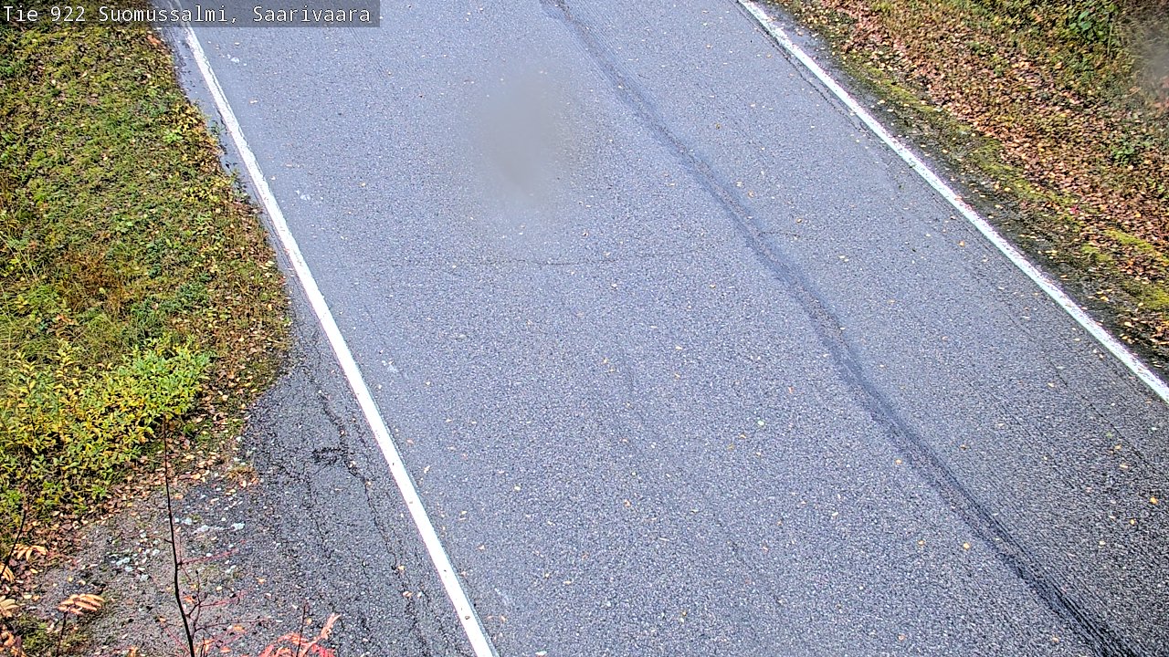 Weather Camera Image Väg 843 Suomussalmi, Saarivaara, Suomussalmi, Kainuu