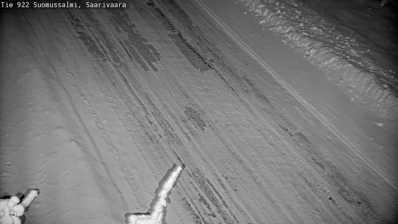 Weather Camera Image Road 950 843 Suomussalmi, Saarivaara, Suomussalmi, Kainuu