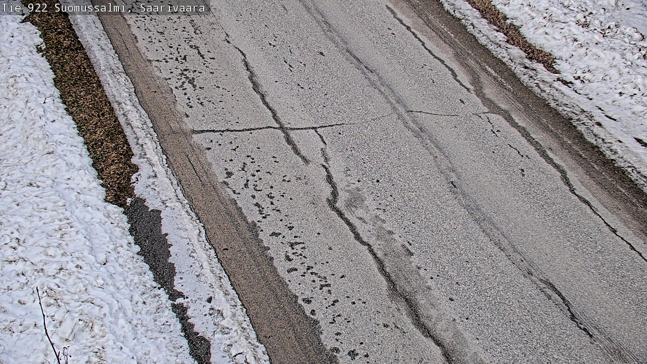 Weather Camera Image Road 950 843 Suomussalmi, Saarivaara, Suomussalmi, Kainuu