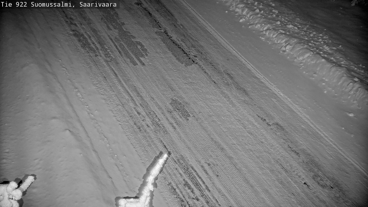 Weather Camera Image Road 950 843 Suomussalmi, Saarivaara, Suomussalmi, Kainuu