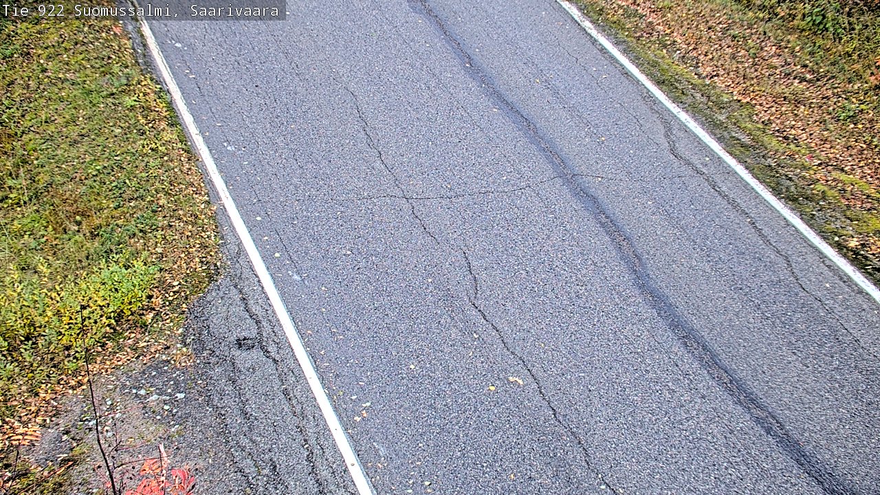 Weather Camera Image Road 950 843 Suomussalmi, Saarivaara, Suomussalmi, Kainuu