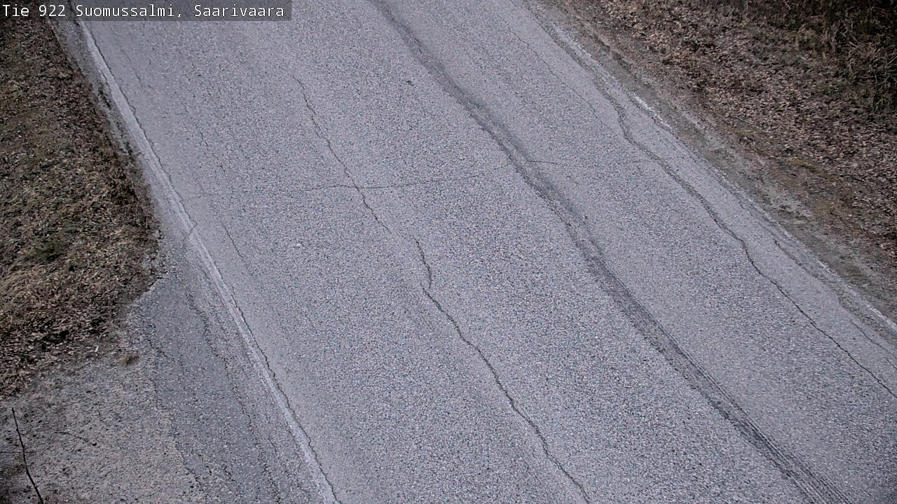 Weather Camera Image Road 950 843 Suomussalmi, Saarivaara, Suomussalmi, Kainuu