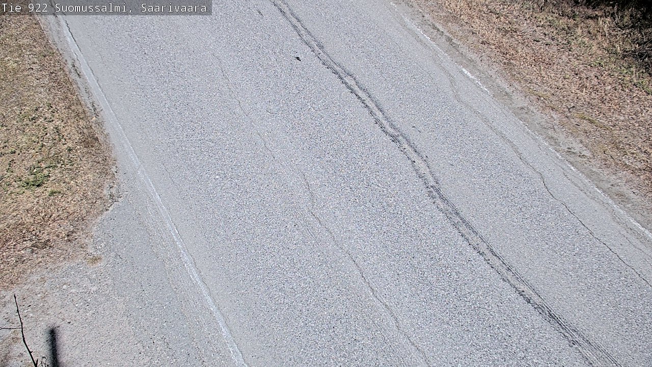 Weather Camera Image Road 950 843 Suomussalmi, Saarivaara, Suomussalmi, Kainuu