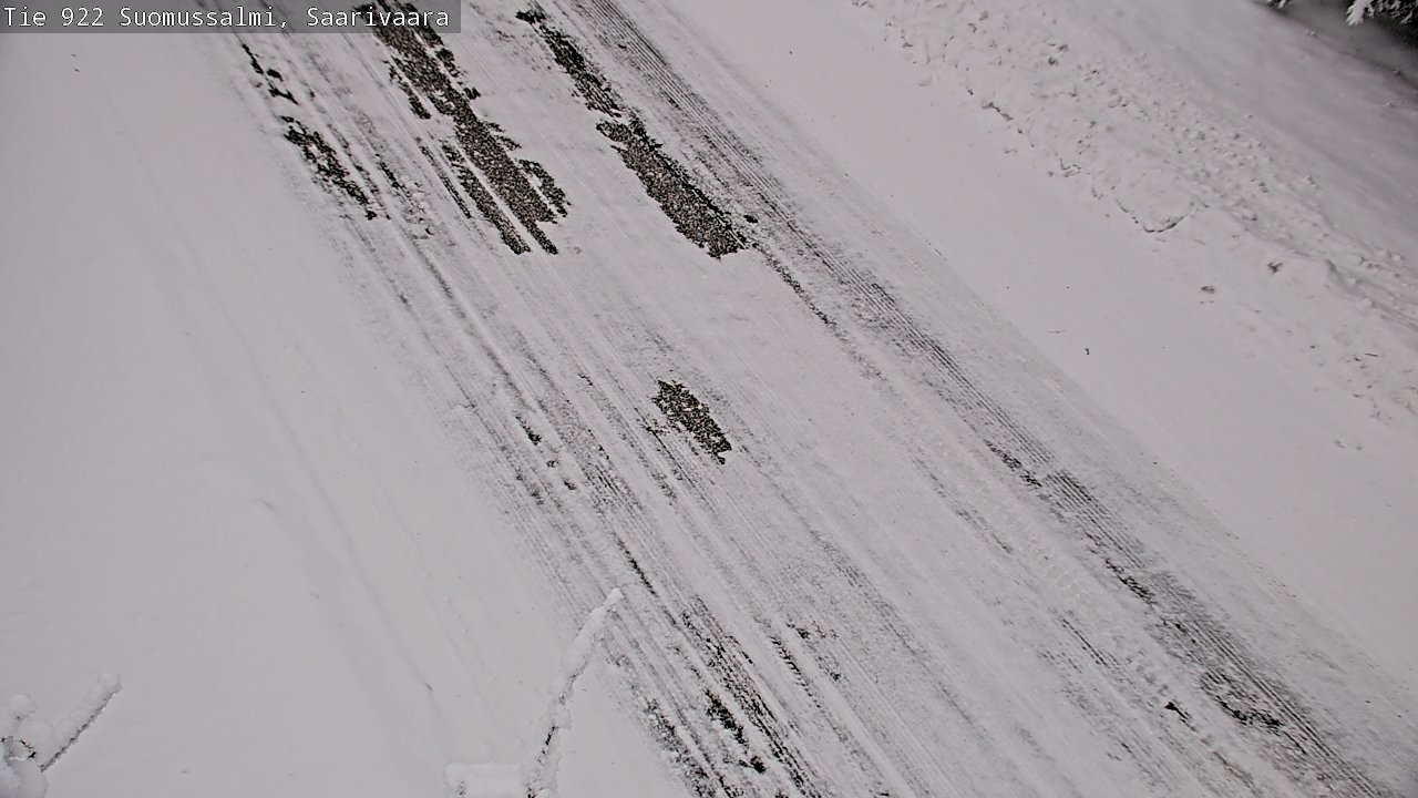 Weather Camera Image Road 950 843 Suomussalmi, Saarivaara, Suomussalmi, Kainuu
