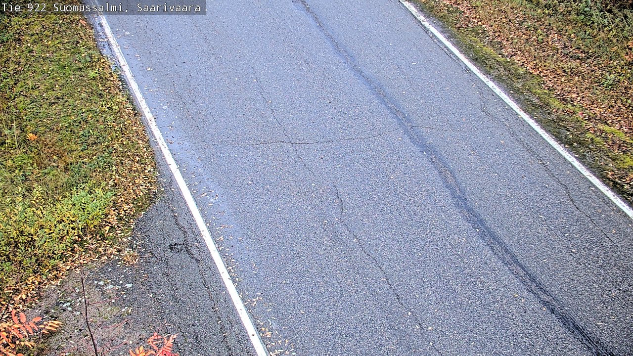 Weather Camera Image Road 950 843 Suomussalmi, Saarivaara, Suomussalmi, Kainuu