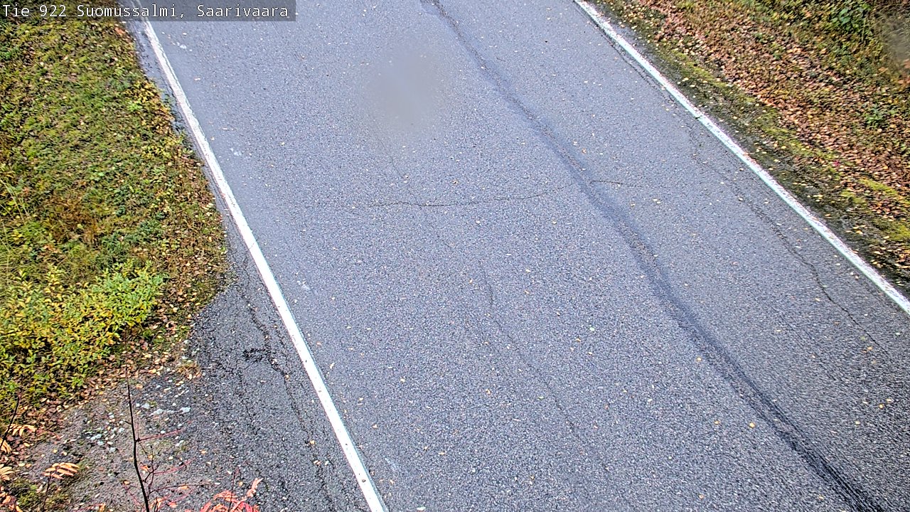 Weather Camera Image Väg 843 Suomussalmi, Saarivaara, Suomussalmi, Kainuu