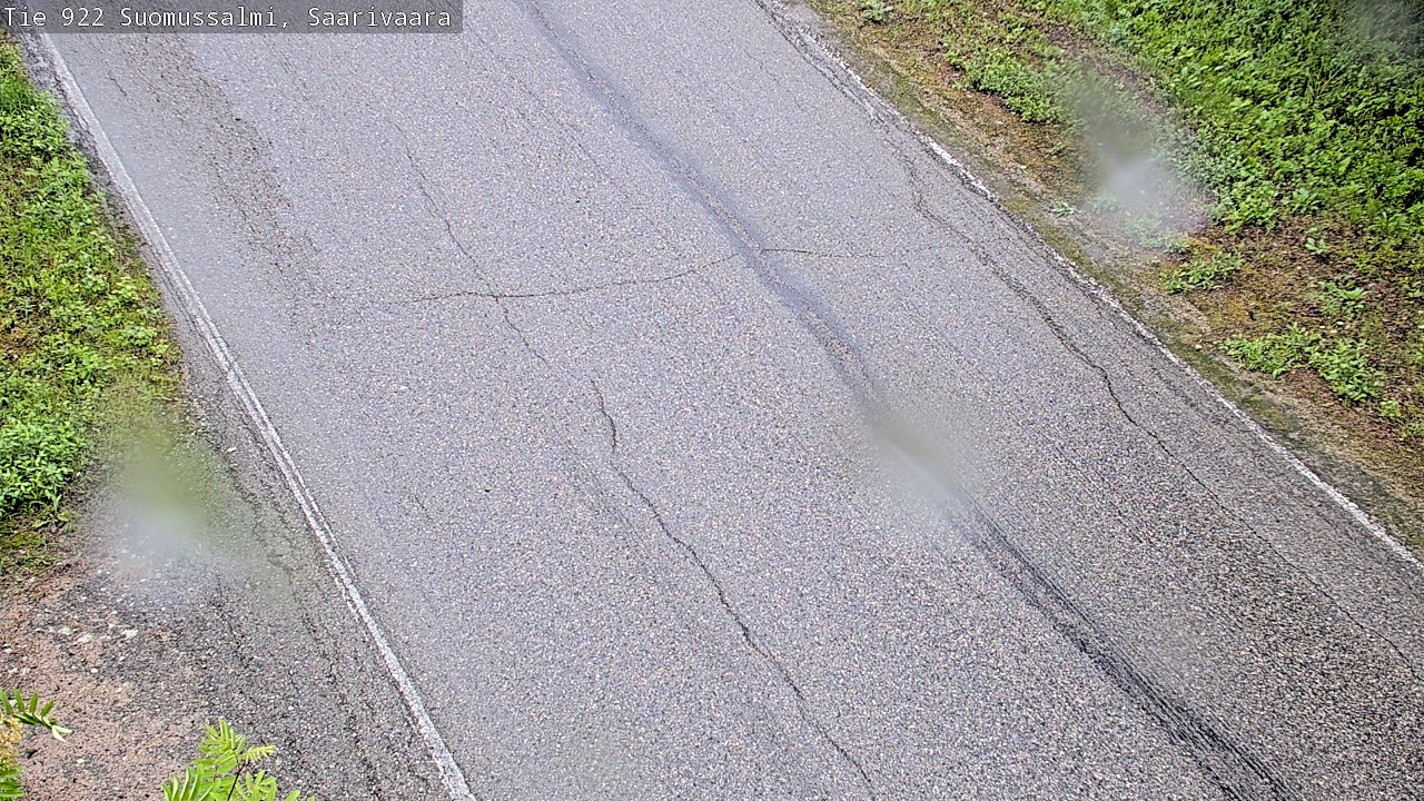 Weather Camera Image Väg 843 Suomussalmi, Saarivaara, Suomussalmi, Kainuu