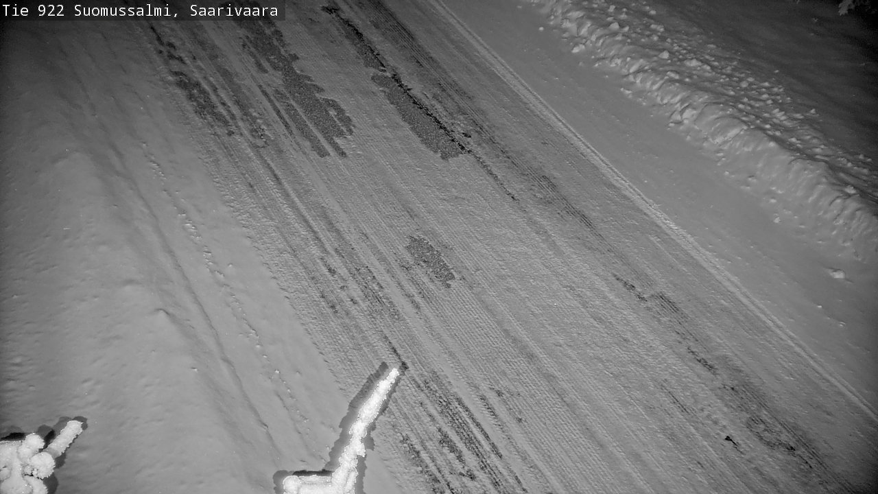 Weather Camera Image Road 950 843 Suomussalmi, Saarivaara, Suomussalmi, Kainuu