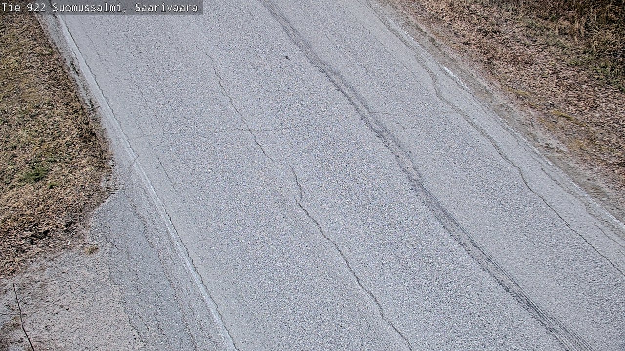 Weather Camera Image Road 950 843 Suomussalmi, Saarivaara, Suomussalmi, Kainuu