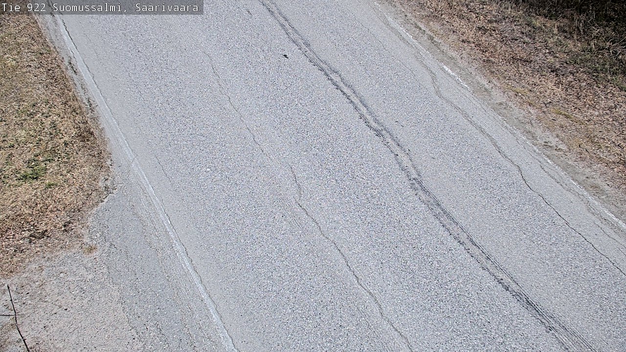Weather Camera Image Road 950 843 Suomussalmi, Saarivaara, Suomussalmi, Kainuu