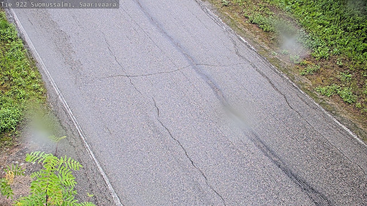Weather Camera Image Väg 843 Suomussalmi, Saarivaara, Suomussalmi, Kainuu