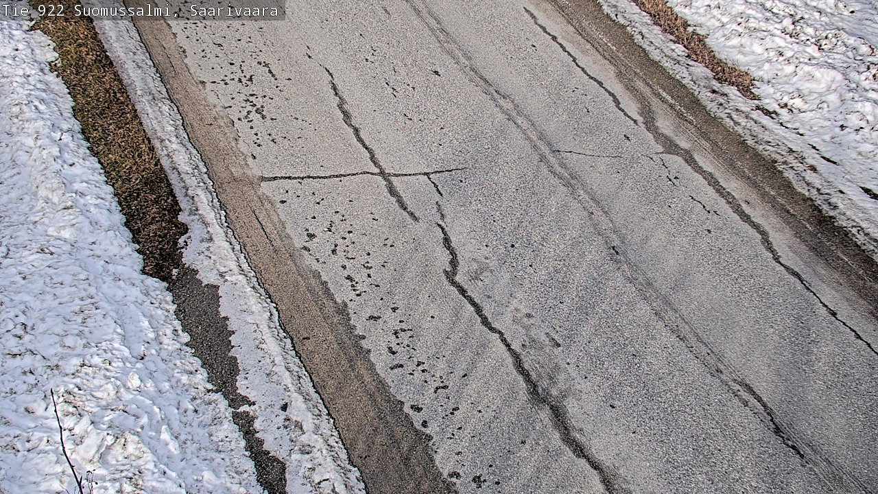 Weather Camera Image Road 950 843 Suomussalmi, Saarivaara, Suomussalmi, Kainuu