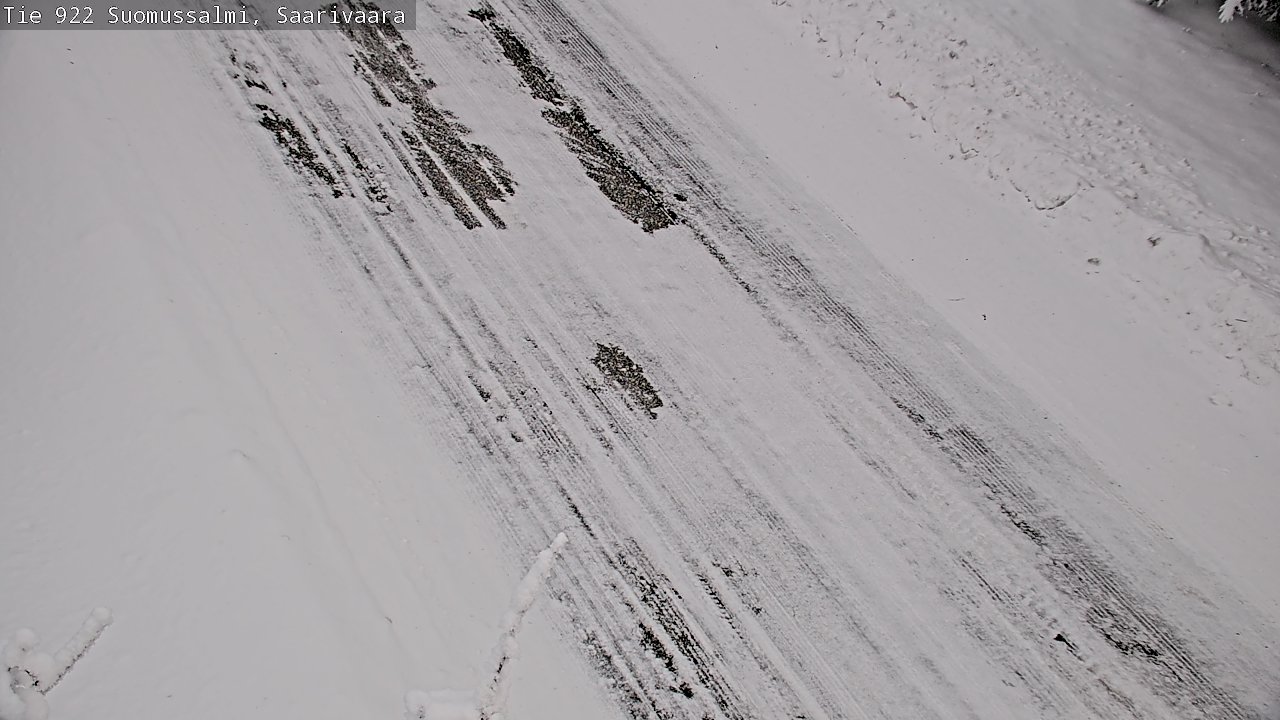 Weather Camera Image Road 950 843 Suomussalmi, Saarivaara, Suomussalmi, Kainuu